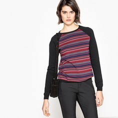 Пуловер жаккардовый с круглым вырезом La Redoute Collections