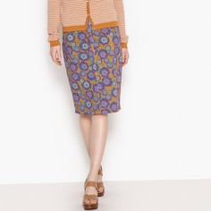 Юбка-карандаш с рисунком в африканском стиле La Redoute Collections