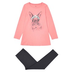 Пижама из хлопка с рисунком 3-12 лет La Redoute Collections