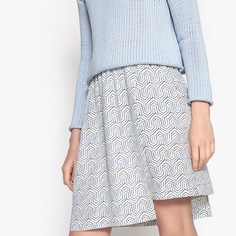 Юбка с запахом с рисунком La Redoute Collections