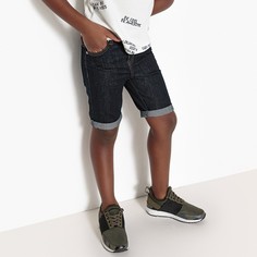 Бермуды джинсовые, 3-12 лет La Redoute Collections