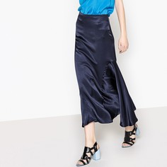 Юбка длинная с воланом по низу La Redoute Collections