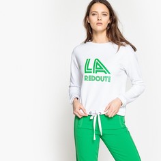 Свитшот с логотипом в винтажном стиле La Redoute