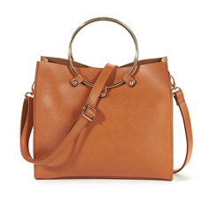 Сумка с ручками-кольцами La Redoute Collections