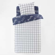 Пододеяльник двусторонний из 100% хлопка MAX La Redoute Interieurs