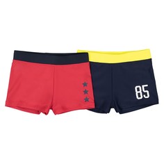 Комплект из 2 плавок-боксеров, 3-12 лет La Redoute Collections