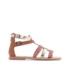 Босоножки с бисером, размеры 26-39 La Redoute Collections