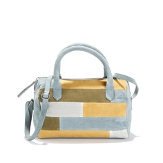 Сумка из спилка с графическим мотивом La Redoute Collections