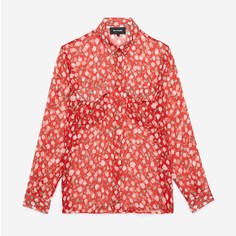 Рубашка с рисунком с длинными рукавами The Kooples