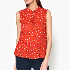 Блузка с рисунком без рукавов JINK LA Brand Boutique Collection