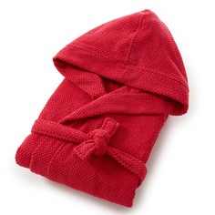 Халат женский с капюшоном, 100% хлопок La Redoute Interieurs