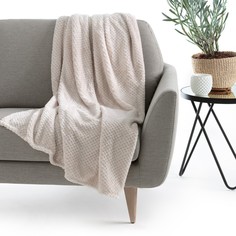 Плед с гофрированным эффектом PUNTOS La Redoute Interieurs