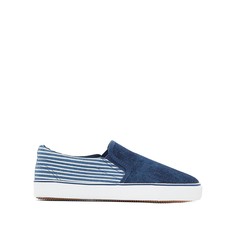 Кеды джинсовые в полоску 26-39 La Redoute Collections