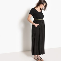 Юбка длинная для периода беременности, резинка с оригинальной отделкой LA Redoute Maternite