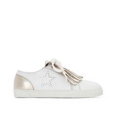 Кеды кожаные со звездой, размеры 26-39 La Redoute Collections