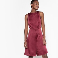 Комбинезон с бермудами без рукавов с декольте сзади La Redoute Collections