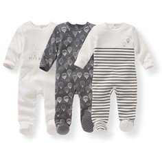 3 пижамы из хлопка с принтом - Oeko Tex La Redoute Collections