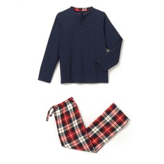 Пижама из двух материалов, 2-12 лет La Redoute Collections