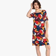 Платье из джерси с цветочным рисунком La Redoute Collections