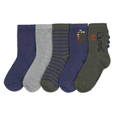 Комплект из 5 пар оригинальных носков 15/18-23/26 La Redoute Collections