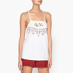 Пижама с шортами из хлопка La Redoute Collections