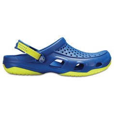 Босоножки кожаные Crocs