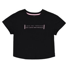 Футболка короткая, с рисунком, 10-16 лет La Redoute Collections