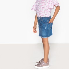 Юбка из денима, 3-12 лет La Redoute Collections