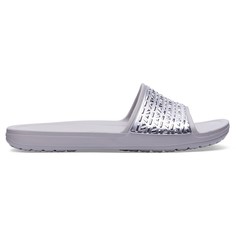 Туфли без задника из синтетики Crocs