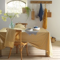 Скатерть с рисунком из хлопка с пропиткой ORIANE La Redoute Interieurs