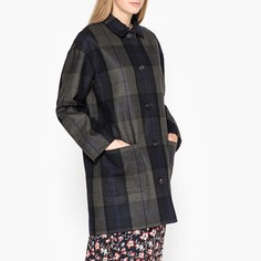 Пальто в клетку средней длины EYTAN Harris Wilson