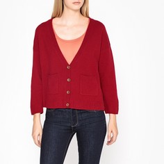 Кардиган с V-образным вырезом из шерсти мериноса GASTON Harris Wilson