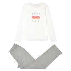 Пижама с рисунком donut, 10-16 лет La Redoute Collections
