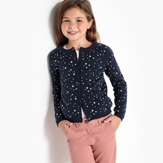 Кардиган с принтом звезда 3-12 лет La Redoute Collections