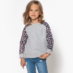 Свитшот с рукавами реглан и рисунком, 3-12 лет La Redoute Collections