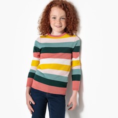 Пуловер в полоску из тонкого трикотажа, 3-12 лет La Redoute Collections