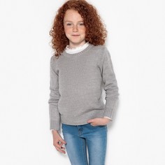 Пуловер со вставкой сзади 3-12 лет La Redoute Collections