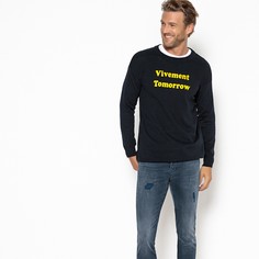 Пуловер с круглым вырезом, из тонкого трикотажа La Redoute Collections