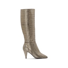 Сапоги золотистого цвета, высота 8 см La Redoute Collections