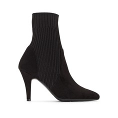 Ботильоны с заостренным мыском на каблуке La Redoute Collections