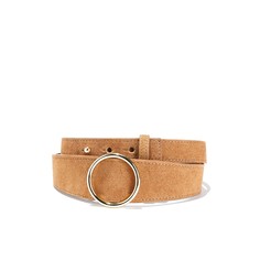 Ремень широкий из невыделанной кожи La Redoute Collections