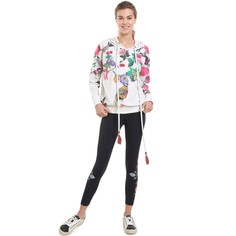 Свитшот с рисунком и капюшоном Desigual
