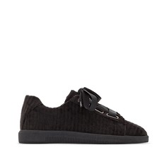 Кеды тканевые на шнуровке из лент La Redoute Collections