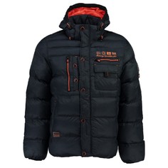 Куртка CITERNIER средней длины, с капюшоном, демисезонная модель Geographical Norway