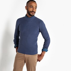 Пуловер с круглым вырезом из плотного трикотажа La Redoute Collections