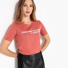 Футболка с надписью La Redoute Collections