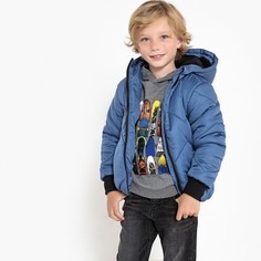 Куртка стеганая покроя оверсайз, 3-12 лет La Redoute Collections
