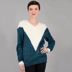 Пуловер с V-образным вырезом из тонкого трикотажа Molly Bracken