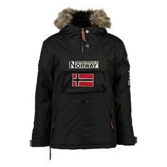 Парка средней длины BOOMERANG с капюшоном, демисезон Geographical Norway