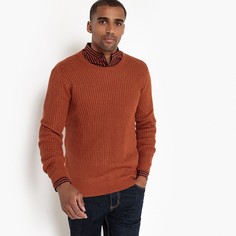 Пуловер с круглым вырезом из плотного трикотажа La Redoute Collections